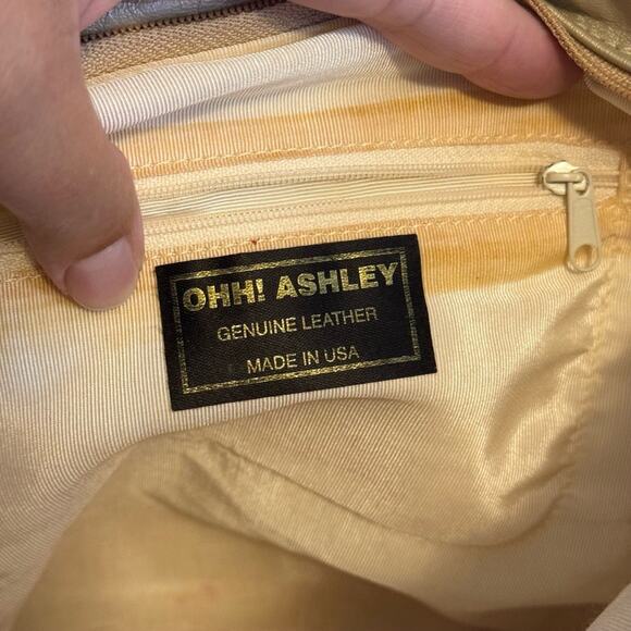 Vintage Ohh Ashley Crossbody Bag Gold - Picture 11 of 11